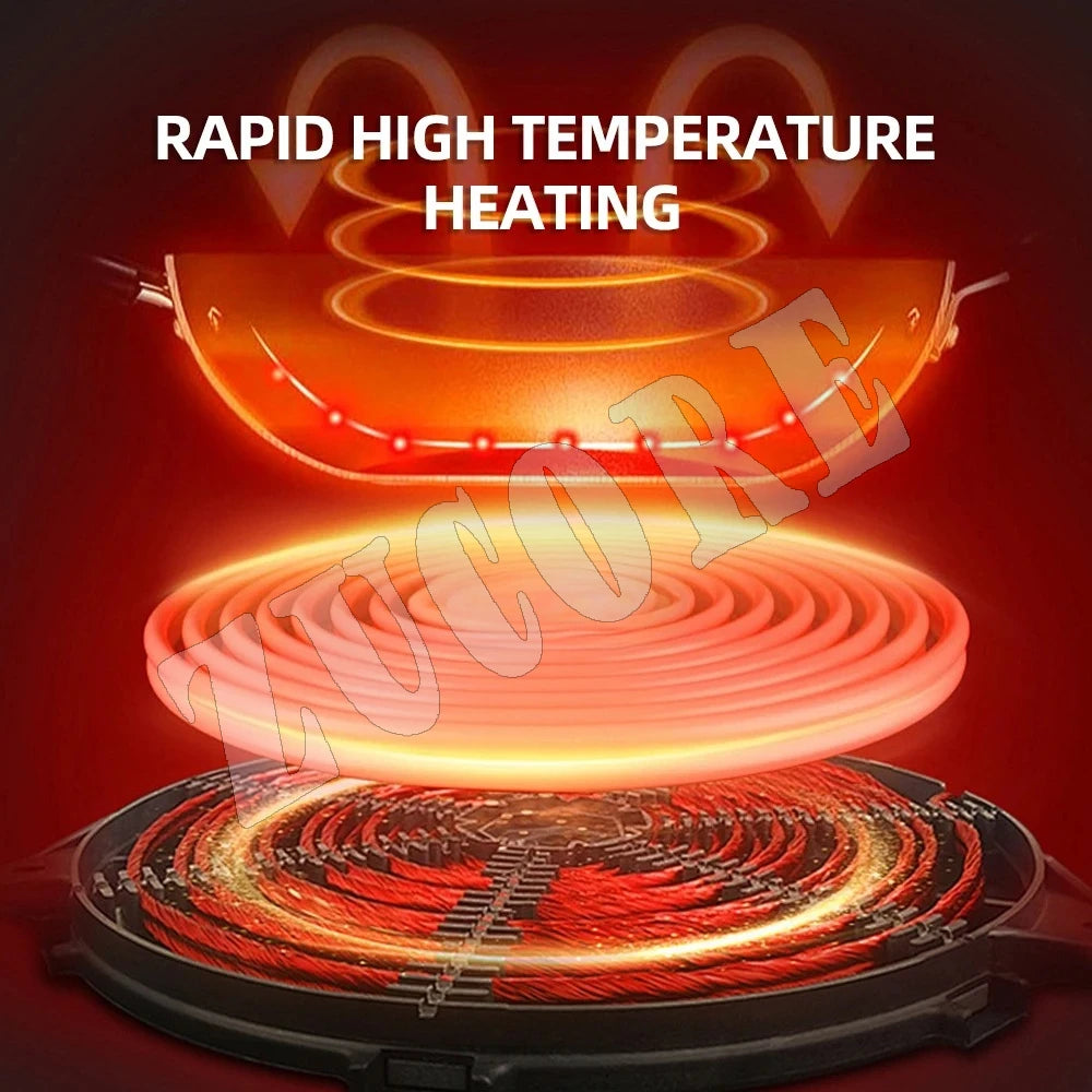 Electric Double Induction Kitchen Burner