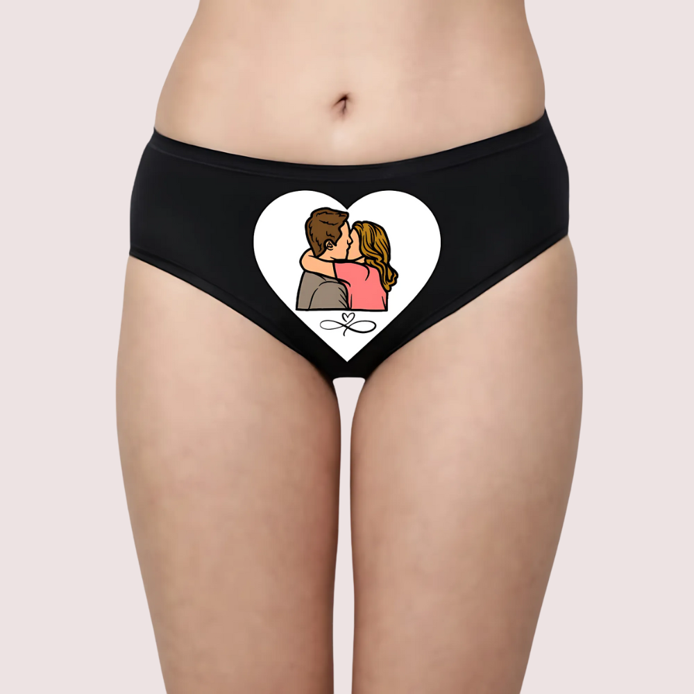 Crimson Kiss Personalized Panty
