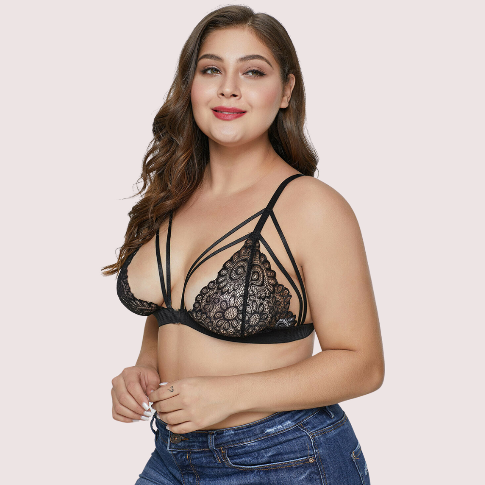 Lunar Allure Sheer Bra &amp; Panty Duo